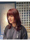 ネオ姫カット×表面ハイライト