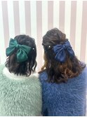 ガーリースタイル/心斎橋/ヘアメ/セットサロン