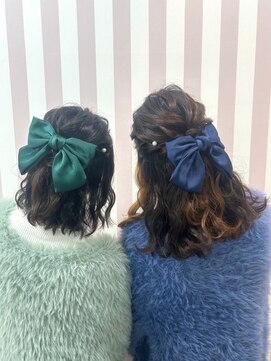 ゴート アミティ(G.O.A.T AMITY) ガーリースタイル/心斎橋/ヘアメ/セットサロン