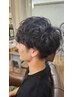 【メンズ人気No.2】メンズカット＋ナチュラルパーマ　◆￥8800◆　