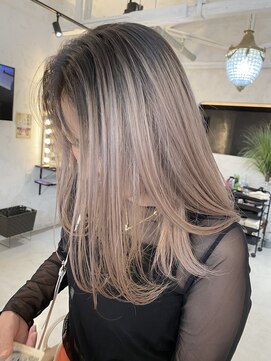 プルメリアドット(Plumeria.) バレイヤージュ