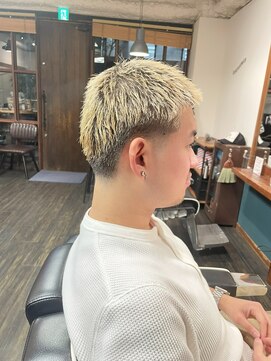 ヴァンガードマン 早稲田(vanguardman) テーパーフェードスタイル