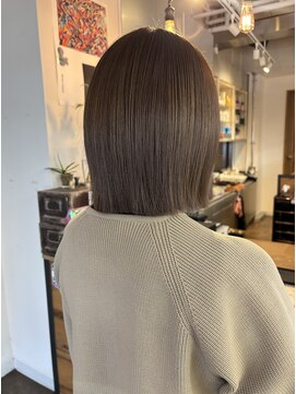 コレット ヘアー 大通(Colette hair) ボブ/シアーカラー/オリーブカラー/オリーブグレー