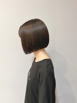 ブロッサム 保谷(Blossom) 20代30代40代小顔切りっぱなし大人ボブイヤリングカラー
