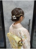 入学式セット/セミロング/お呼ばれヘア