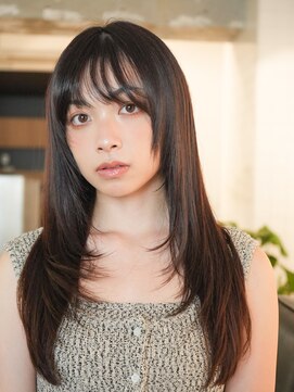 ラヴィズム(LUVISM) 顔周りレイヤー/ダブルカラー/髪質改善/ケアブリーチ万代新潟駅