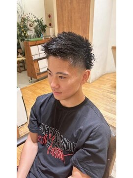 ポレポレハッピーヘアワーク POREPORE HAPPY HAIR WORK ベリーショート フェード