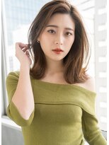 フレームプラス 天王寺あべの店(FRAME+)&nbsp;【FRAME  天王寺あべの】エギョモリ♪ぱっつんボブ