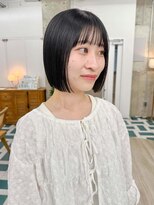 ノエ(noe)&nbsp;ミディアムヘア/デザインカラー/フェイスフレーミング/栄r183