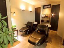 シバヘアー(shiba hair)の雰囲気(シャンプースペース)