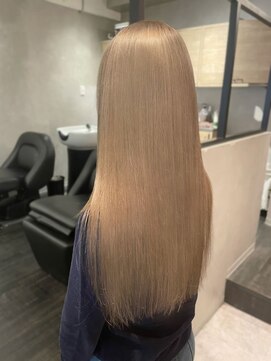 エイト 福岡天神店(EIGHT fukuoka) ミルクティベージュカラー