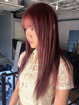 ヘアー アイス ルーチェ(HAIR ICI LUCE) ワインレッド/バーガンディ/ブリーチなし/太田