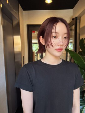 シーン(SCENE) [天神今泉/黒髪カタログ/クラゲヘアー/オリーブグレー]