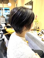 シアン 大倉山店(CYAN)&nbsp;☆軽やか丸みショートスタイル☆