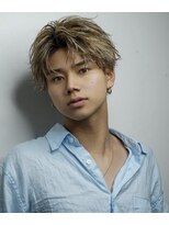 アストラ(ASTRA)&nbsp;MEN’S HAIR/サーフカール/刈り上げセンターパート
