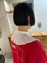  fit stand 千葉/ショートボブ/カット/パーマ/ダブルカラー/トリートメント/縮毛矯正&nbsp;イメチェン/ピンクベージュ/アンブレラカラー[千葉]