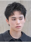 アクティブショートルーズショートパーマツイストパーマ緩め
