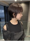 北野ワンホンレイヤー/ミルクティーブロンド/ダークブルー/名駅