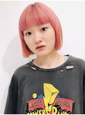 ペールピンクボブ