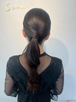 フェリーチェ 六本木店(Felice)&nbsp;タイトヘア　シンプルポニー　お出かけヘア　参列ヘア