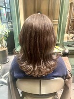 モナン(monan)&nbsp;ミルクブラウンミルクティーベージュくびれミディピンクベージュ