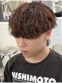 波巻きシャドウパーマ/ツイストスパイラル/スパイラルパーマ