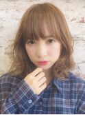 ミディアムレイヤーカット/似合わせカット/髪質改善/錦糸町