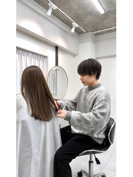 クアン(Cuan)の写真/最上級のケア商材で本質的な美と癒しの空間をご提供◎一人ひとりに合わせた理想の似合わせスタイルが叶う♪