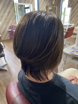 ルネッサンスヘアー ラファエロ(RAFFAELLO)&nbsp;くびれウルフ　ウルフボブ　丸みボブ