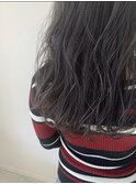 ロング×グレーアッシュ_TREAT浦安