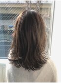 ヘルシーセミディ×ハイライトシルキーグレージュ