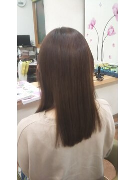 ミナル美容室 ストレート