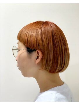 ベルクープス 天王寺店(Belle Coupes) 【ベルクープス天王寺】足立美佐恵　タイガーリリーマッシュボブ