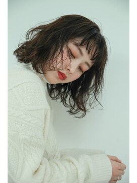 ベイス アワジ(BASE) ウェーブパーマ