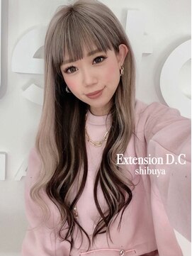 ディーシー 渋谷店(D.C) 【EXTENSION D.C 渋谷】レミーシールエクステで作る!ロングヘア