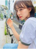 【LANY横浜】エアリーボブ×オリーブベージュ