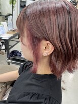 ヘアリゾートユア 新大久保店(hair resort YuA)&nbsp;ピンクカラー