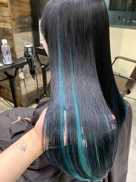 トルネード(TORNADO) デザインカラー×美髪ストレートLAトリートメント　S0924
