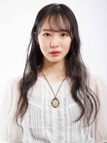 アース コアフュール ボーテ 藤枝店(EARTH coiffure beaute)&nbsp;柔らかウェーブのポイントカラーロング