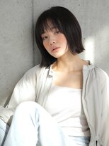 ナオシ トレス 富雄店(nao*c tres)&nbsp;トレンドど真ん中の[切りっぱなしボブ]