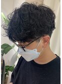 #メンズカット#マッシュパーマ#ツーブロック