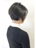30代40代におすすめな手ぐしで形がつくボブスタイル
