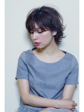 クシュ 所沢東口店(kusyu...) 韓国ヘアー/ボブウルフ/ココアベージュ/黒髪/グレージュカラー