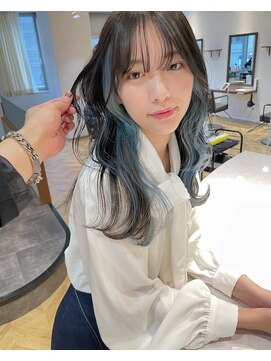 ロンド レア 天神大名店(Lond Le’a) ダブルカラー/インナーカラー/イヤリングカラー/ミルクティ