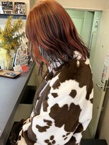 ヒート バイ アンカットラウンジ 渋谷(HEAT by UNCUT&LOUNGE)&nbsp;アンブレラカラー/インナーカラー/ケアブリーチ/ハイライト