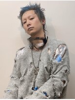 オンザ(ONTHE)&nbsp;ツンツンヘアにデザインカラー