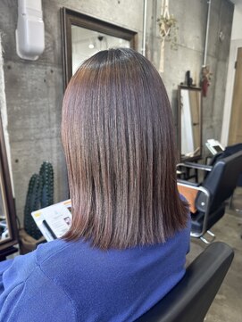 ヴィップルーム(viproom) 切りっぱなしボブ/エアリーロング/美髪/ピンクブラウン