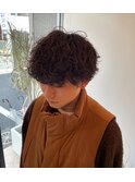 波巻きパーマ/波巻きスパイラル/メンズパーマ