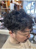 名古屋天白区梅ヶ丘大人メンズ朝楽クルクルパーマ