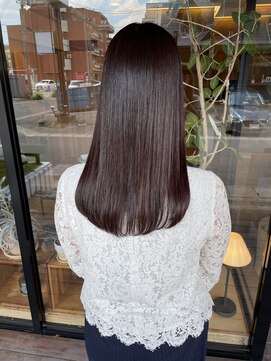 ヘア プロデュース キュオン(hair produce CUEON.) ナチュラルストレート